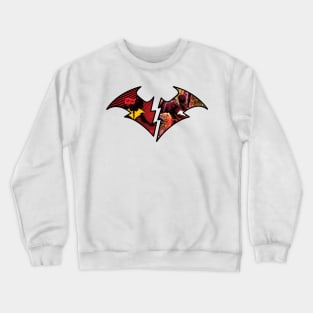 Red Death Collage Logo V1 Crewneck Sweatshirt